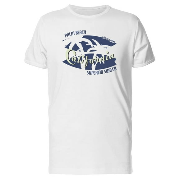 Palm Beach California, Surfers T-Shirt Men -Image by Shutterstock, Male Medium