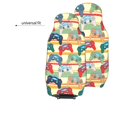 thumbnail image 4 of LAKIMCT Retro Joysticks Car Seat Covers Vehicle Front Seat Covers Universal Fit Seat Protector, 4 of 9