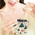 thumbnail image 7 of Tree Elegant Microfiber Coin Purse with Zinc Alloy Jaws and Compact Size 4.3x4.7 inch/11x12 cm, 7 of 7