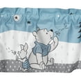 thumbnail image 3 of Disney Baby Forever Pooh Blue/White Bear Window Valance by Lambs & Ivy, 3 of 9