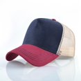 thumbnail image 1 of Custom Logo Printed Baseball Cap Men's and Women's Trucker's Hat Advertising Cartoon Cap 5 Mesh58cm adjustable&no logo Gao Jinjia LED, 1 of 2