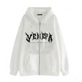 thumbnail image 2 of Sudaderas oscuras europeas y americanas para hombres y mujeres, sudaderas con capucha, parejas góticas, sudaderas Harajuku con cremallera de gran tamaño, 2023, 2 of 4