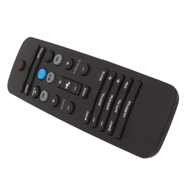 Control remoto, sensibles botones a la batería de reemplazo resistente a la barra de sonido control remoto ergonómico para fidelio para 12 b5 para b5 xs1 b5 para 79 xs1