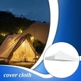 thumbnail image 4 of Eigraketly Cubierta Plaza Coche Carpa Sombrilla Protección Impermeable Verano Impermeable Lluvia Refugio Pesca Actividades al aire libre carpas Ropa blanca 3x3M Eigraketly OD029913-03, 4 of 6