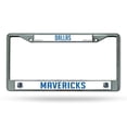 thumbnail image 1 of Cadre de Plaque d'Immatriculation Dallas Mavericks Chrome, 1 of 4