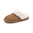 thumbnail image 1 of Women's Shearling Fur Indoor/Outdoor Scuff Slipper with Wide Widths,24cm, 1 of 4