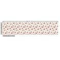 thumbnail image 2 of Ambesonne Floral Fabric by the Yard Upholstery, Gladiolus and Leaves, 5 Yards, Vermilion Beige, 2 of 4