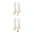 thumbnail image 2 of Medias por encima de la rodilla Sonducket calcetines de alta moda para botas uniforme cálido Otoño beige, 2 of 6