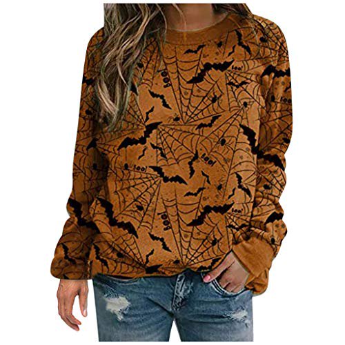 MOHOLL Women Crewneck Casual Long Sleeve Sweatshirt Funny Graphic Printed  Lightweight Pullover Tops | Walmart Canada