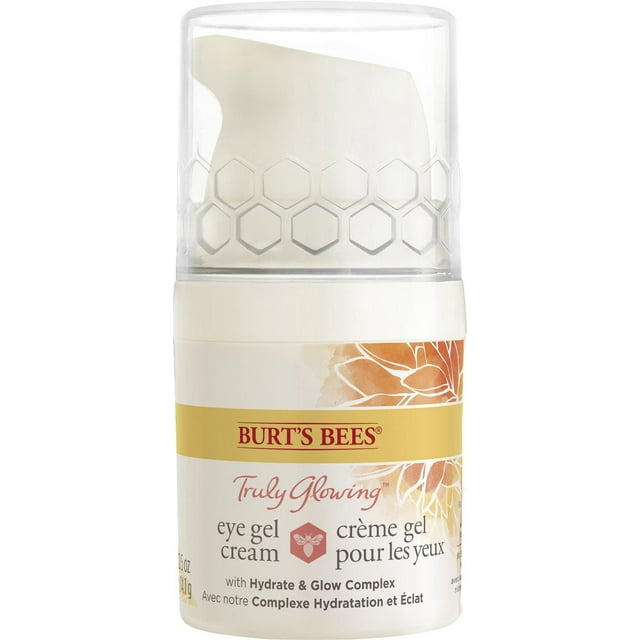 Burt’s Bees® Truly Glowing™ Reawakening Gel Eye Cream, Developed with Dermatologists,