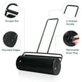 thumbnail image 5 of Zimtown 36in Garden Roller Lawn Steel Water Filled Push for Garden, Yard Black, 5 of 7