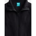 thumbnail image 2 of Wonder Nation Girls Microfleece Full Zip Jacket, Sizes 4-18 & Plus, 2 of 3