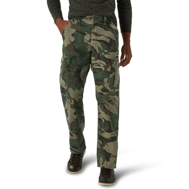 Wrangler Big Men's Relaxed Fit Fleece Lined Cargo Pant - Walmart.com