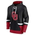 thumbnail image 2 of Men's Fanatics Black Oklahoma Sooners First Battle Pullover Hoodie, 2 of 3
