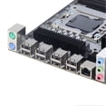 thumbnail image 3 of Carte mère X58 2 broches DDR3 LGA 1366, prise en charge de la mémoire ECC, port USB 2.0 SATA, carte mère PCB pour ordinateur de bureau, 3 of 4