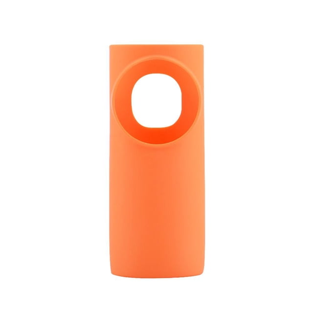 Cubiertas de polvo antiarañazos con funda de silicona Gimbal para Insta360 FLOW (naranja)
