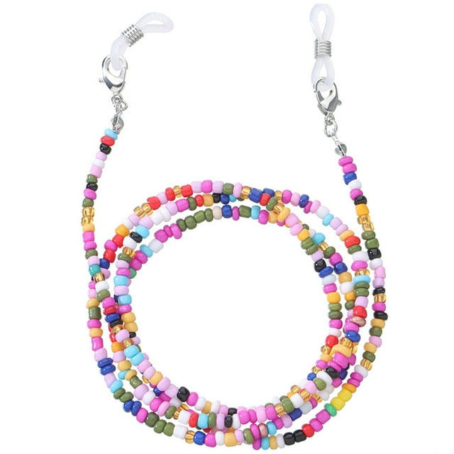 Eyeglass Chain Fashion Bead Decorative Reading Glasses Lanyard Eyewear Retainer