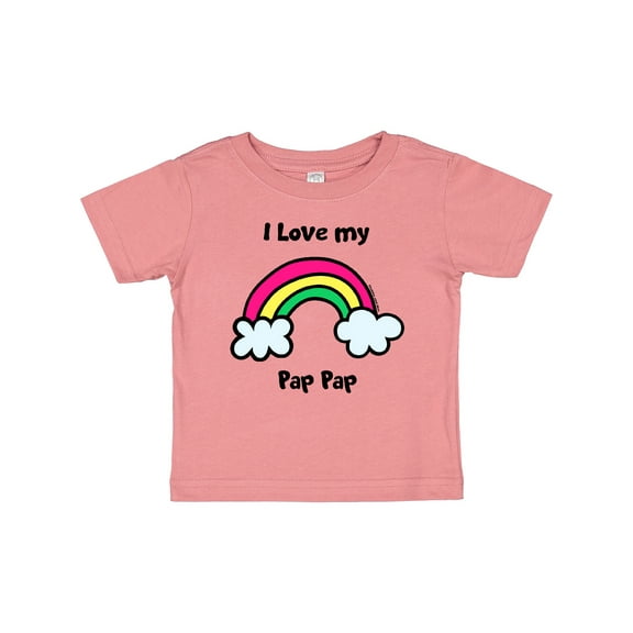Inktastic I Love My Pap Pap Boys or Girls Baby T-Shirt