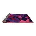 thumbnail image 2 of Ahgly Company Indoor Square Oriental Pink Modern Area Rugs, 4' Square, 2 of 4
