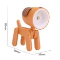 thumbnail image 4 of Lindas Luces Nocturnas para Lámparas Mesa Plegables Protección Los Ojos (perro) Naranja, 4 of 8