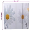 thumbnail image 5 of vidaXL Modern Room Divider, 5 Panel Folding Privacy Screen, Blue, Beach Pattern, 78.7 x 70.9 Inches, 5 of 52