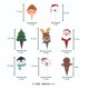 thumbnail image 4 of 48 piezas de decoraciones para pasteles de Navidad, adornos para magdalenas de Feliz Navidad, decoración de postres para hornear de Navidad, pasteles de Navidad, decoración de alimentos para magdalenas, decoraciones de mesa de Navidad ER, 4 of 5