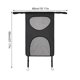 thumbnail image 4 of Speravity Red de barrera para mascotas de coche para animales pequeños, asiento trasero de seguridad, malla espacial Universal, Protector de vehículo de Ventana automotriz Negro Speravity VI001591-01, 4 of 6