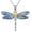 Dragonfly-11, variant on Ladybug Gifts Ladybugs Necklace for Women, 925 Sterling Silver Daisy Ladybugs Pendant Necklace, Ladybug Jewelry Gifts for Women Sister Mom Grandma Anniversary Birthday