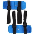 thumbnail image 1 of GOOHOCHY 1 par de patines de hielo para niños con correas ajustables, protectores dobles para principiantes, para patinaje al aire libre., 1 of 8