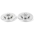 thumbnail image 2 of Power Stop Rear Pair of Drilled and Slotted Brake Rotors AR83089XPR Fits 2019 Jeep Cherokee, 2 of 4