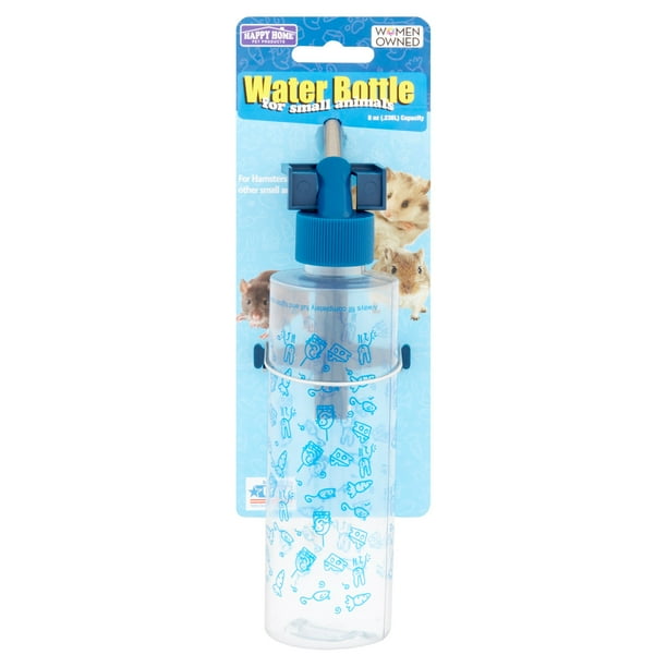 Happy Home Pet Products Small Animal Water Bottle, 8 oz.