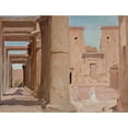 thumbnail image 3 of Jan Ciągliński 24x19 Black Modern Framed Museum Art Print Titled - Temple. from the Journey to Egypt 2 (1903), 3 of 5