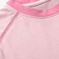 thumbnail image 4 of Eltusu Boys Athletic Shirts Short Sleeve, Summer Casual Breathable Crew Neck Active T-Shirts Pink Size 9-10 T, 4 of 5