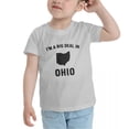 thumbnail image 3 of I'm A Big Deal in Ohio Cute Toddler T Shirts for Boys Girls (Gray, Youth L), 3 of 5