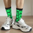 thumbnail image 6 of Pofeuu Green Broccoli Print Crew Socks, Adult Running Hiking Socks for Youth and Adult, 6 of 6