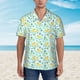 thumbnail image 2 of Fotbe Duck Cartoon Camisa Hawaiana para Hombre Unisex – Camisa Casual de Verano con Botones de Manga Corta de Algodón y Lino,Medium, 2 of 7