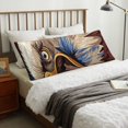 thumbnail image 4 of Honeii Eagle With USA Flags Print Long Body Pillowcase 20x54 in,Body Pillow Cover with Zipper,Large Body Pillowcase,Soft Bed Decorative, 4 of 7