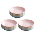 thumbnail image 2 of Condiment Dish Small Dishes For Dipping Sauce Straw Seasoning Plates Beige 12Pcs, 2 of 3