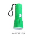 thumbnail image 4 of ziyahi Lampe de Poche Mini en Plastique à Mise au Point Réglable pour Plein Air Randonnée Camping Pêche Torche LED Verte, 4 of 6