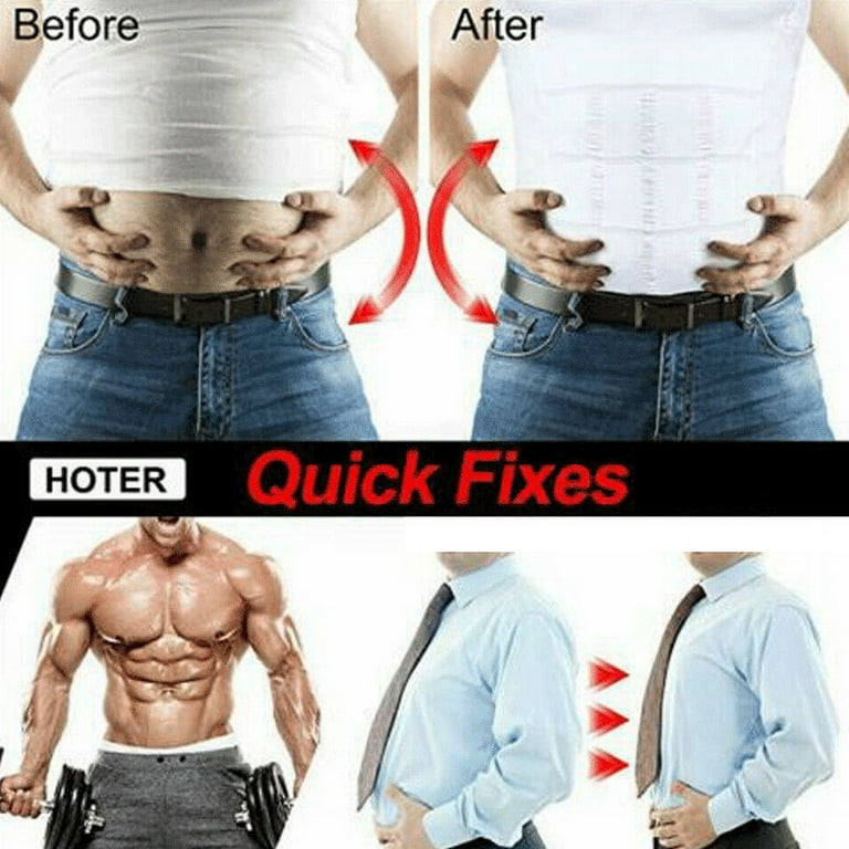 Ultra Lift Body Slimming Shaper For Men Chest Compression Body Shaper Vest  Top 
