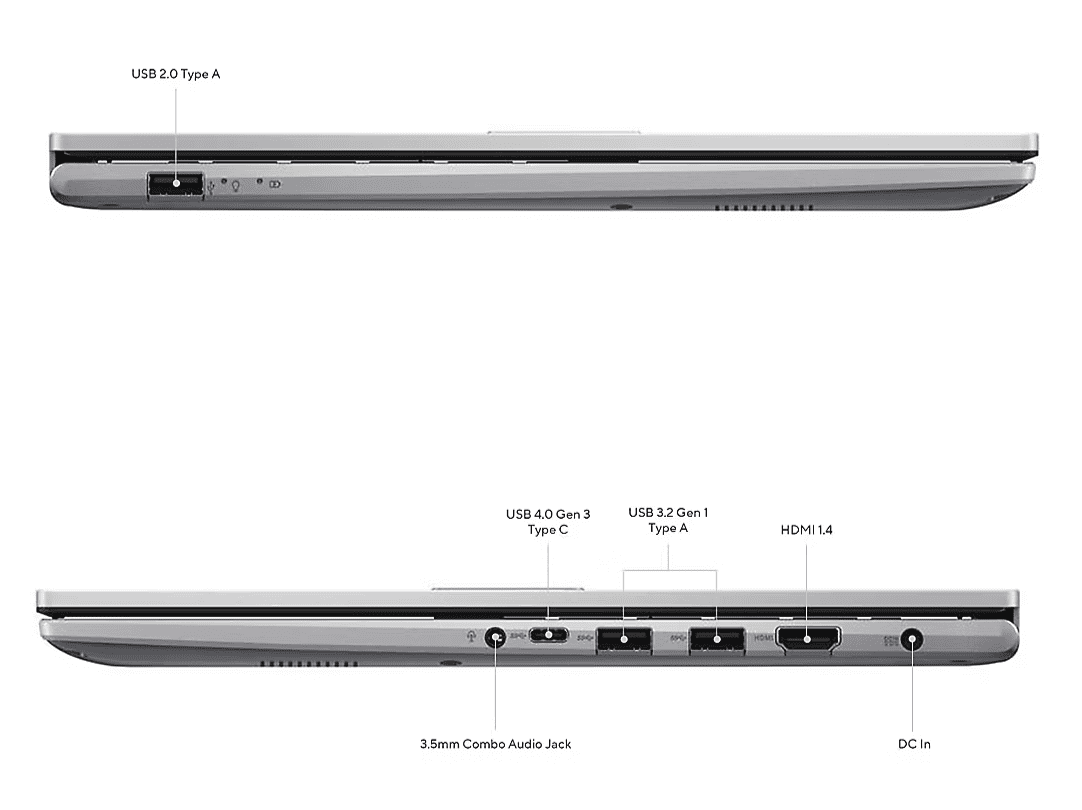Asus Vivobook 15.6" FHD Touchscreen Laptop Core 5-120U 12GB 512GB SSD 90NB13Y2-M00950