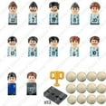 thumbnail image 1 of Minifigures de Poupée pour Enfants Jouets de Blocs de Construction Messi Ronaldo Mbappe Muller Peluche, 1 of 6