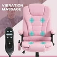 thumbnail image 4 of Vinsetto 6 Point Vibrating Massage Office Chair High Back Executive Chair, 4 of 10