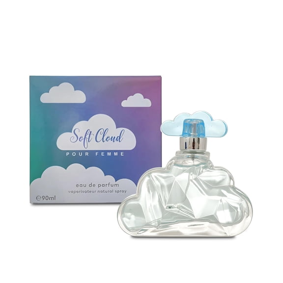 Soft Cloud Perfumes para mujer, Ladies Cologne Coconut, Lavender, Vanilla, Pear Notes Pheromones Perfumes for Women Long Lasting 3.4 fl oz