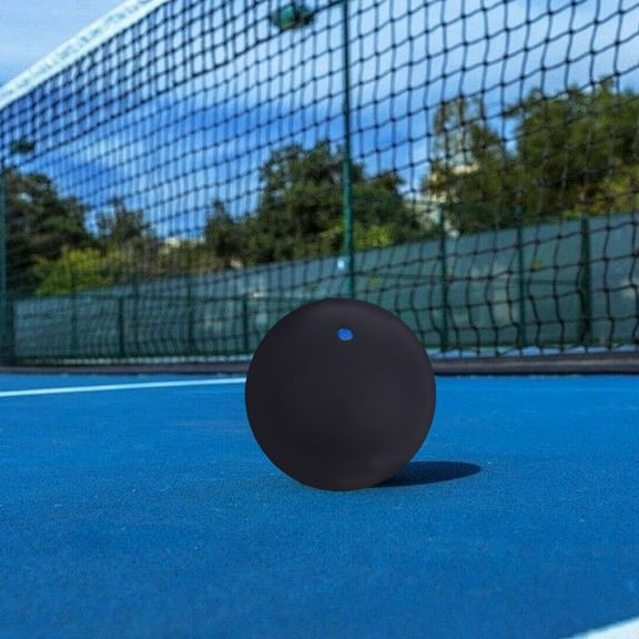 GAXIRE Compact Black Rubber Bounce for Sports Training, Reaction Exercise, Hand Eye Coordination Indoors and Outdoors