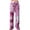 Purple, variant on Womens Wide Leg Pants Casual Loose Yoga Sweatpants Comfy Fashion Women Print Lightweight And Breathab Casual Loose Trouser Wide Leg Pants