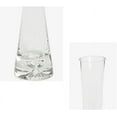 thumbnail image 3 of Sturdy Base Transparent Cylinder Glass Vase, Elegant Slim Vase For Floral Arrangement Or Wedding Centerpiece (Simple Size Design), 3 of 5