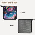 thumbnail image 2 of Pofeuu Colorful Donut Print Silicone Trivet Mats,Silicone Hot Pads for Kitchen, Silicone Trivets for Hot Pots and Pans, Silicone Hot Pad, 2 of 8