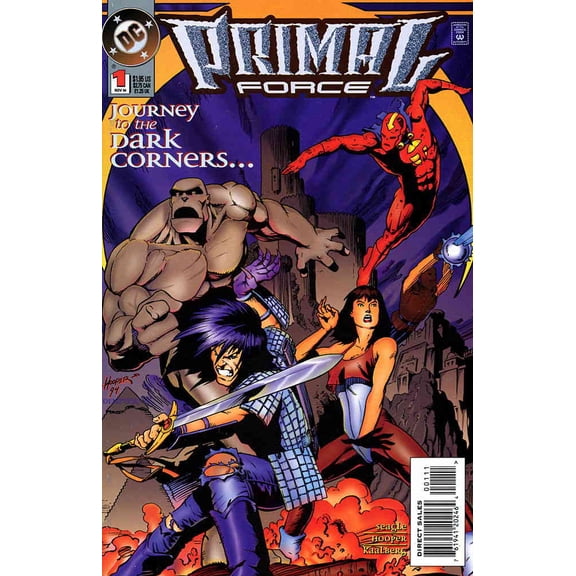 Primal Force #1 VF ; DC Comic Book