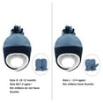 thumbnail image 4 of Pilot Hat for Kid Warm Fleece Beanie Cap Toddler with Earmuffs Trapper Hat and Mitten Set for Boys and Girls Sherpa Lined Earflap Cap Infant Navy & Blue 2-4Years, 4 of 5